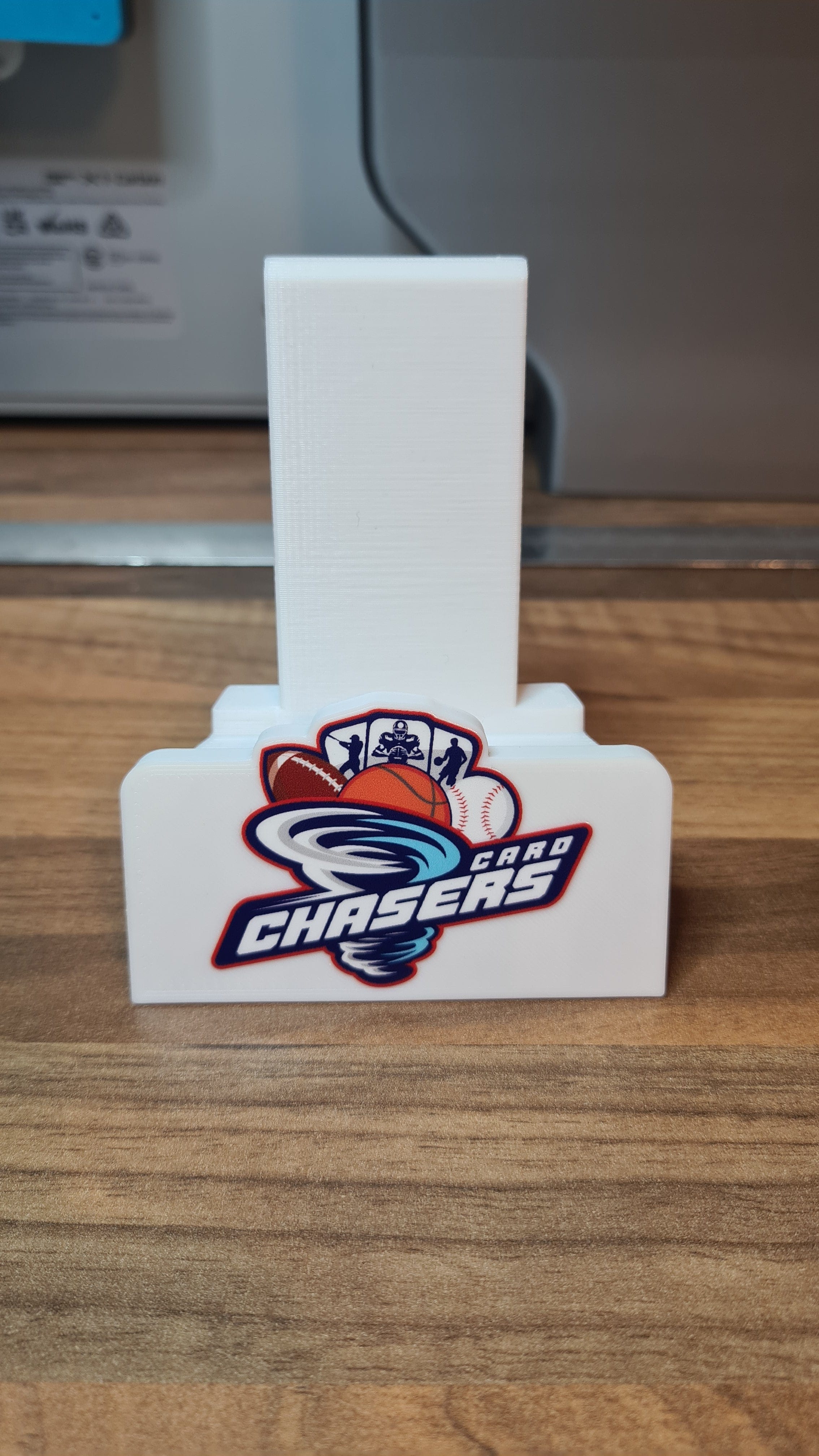 Custom Streamer Trading Card Stand
