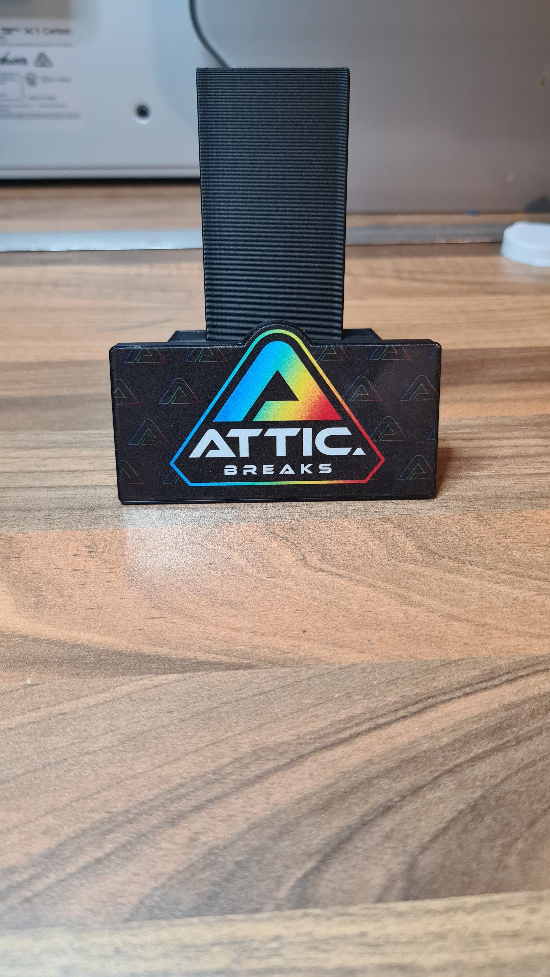 Custom Streamer Trading Card Stand