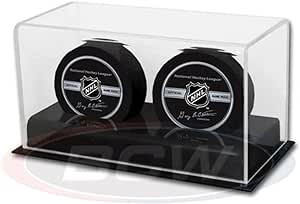 BCW 2 Acrylic Double Hockey Puck Display Case