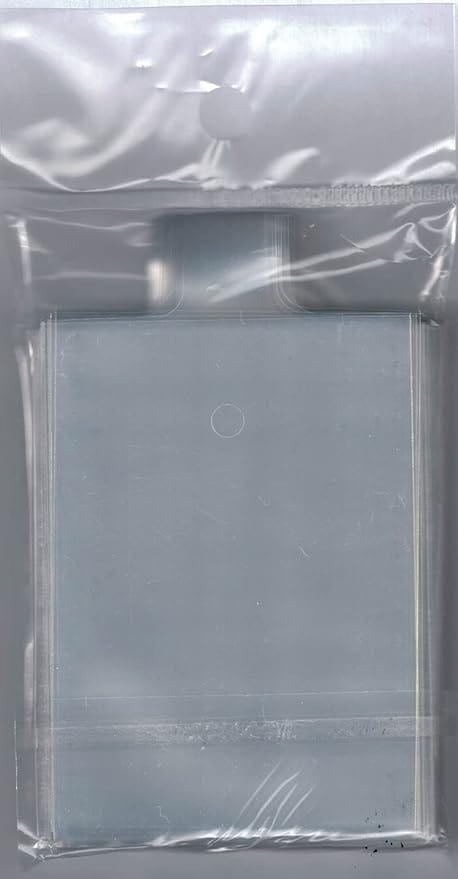 100 Easy Out Pull Tab Trading Card Sleeves - Perfect for Semi-Rigids & 3rd Down Displays 100 Easy Out Pull Tab Trading Card Sleeves - Perfect for Semi-Rigids & 3rd Down Displays