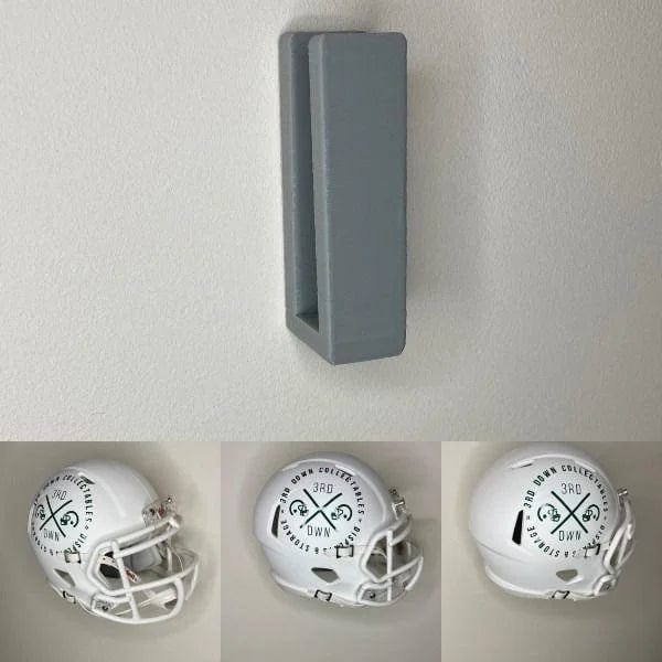 american football helmet wall mount Display Hanger for Mini Helmet