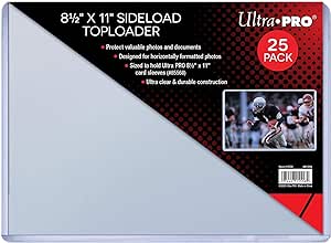 Different sized larger Toploaders - Single Toploader Only (1 Individual)