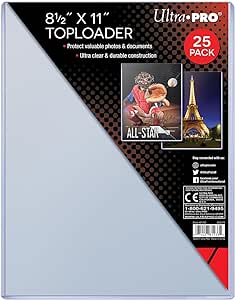 Different sized larger Toploaders - Single Toploader Only (1 Individual)