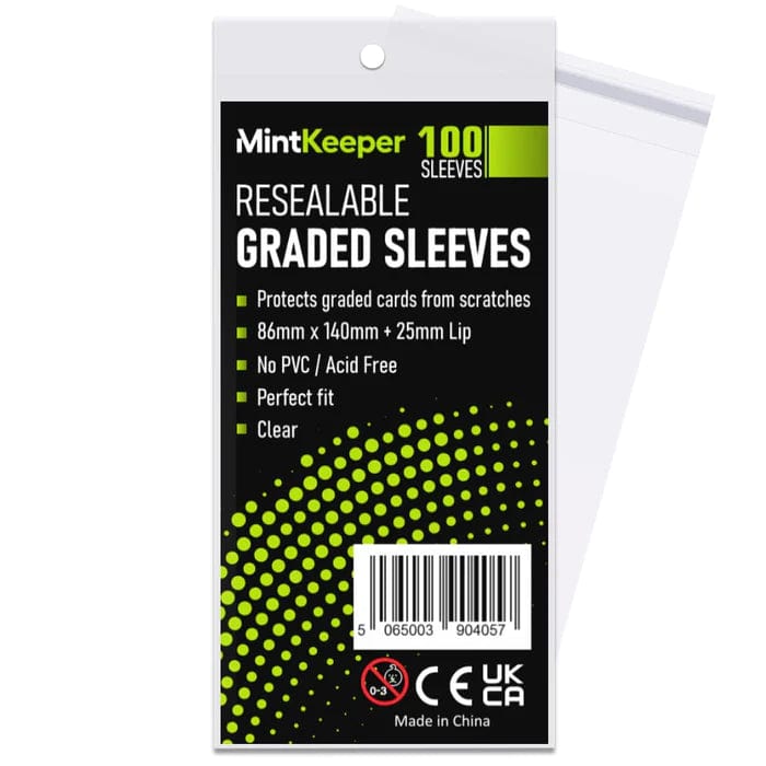 PSA Graded Card Slab Sleeves - Suitable for PSA, CGC, MGC, Get Graded 3rd Down Displays PSA Graded Card Slab Sleeves - Suitable for PSA, CGC, MGC, Get Graded 3rd Down Displays