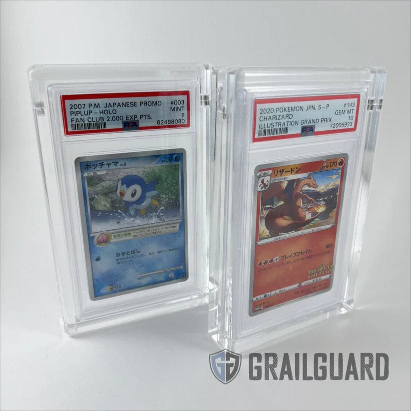 Graded Card Premium Acrylic Magnetic Ultra Thick Display Case - Grail guard - PSA BGS CGC MGC GG
