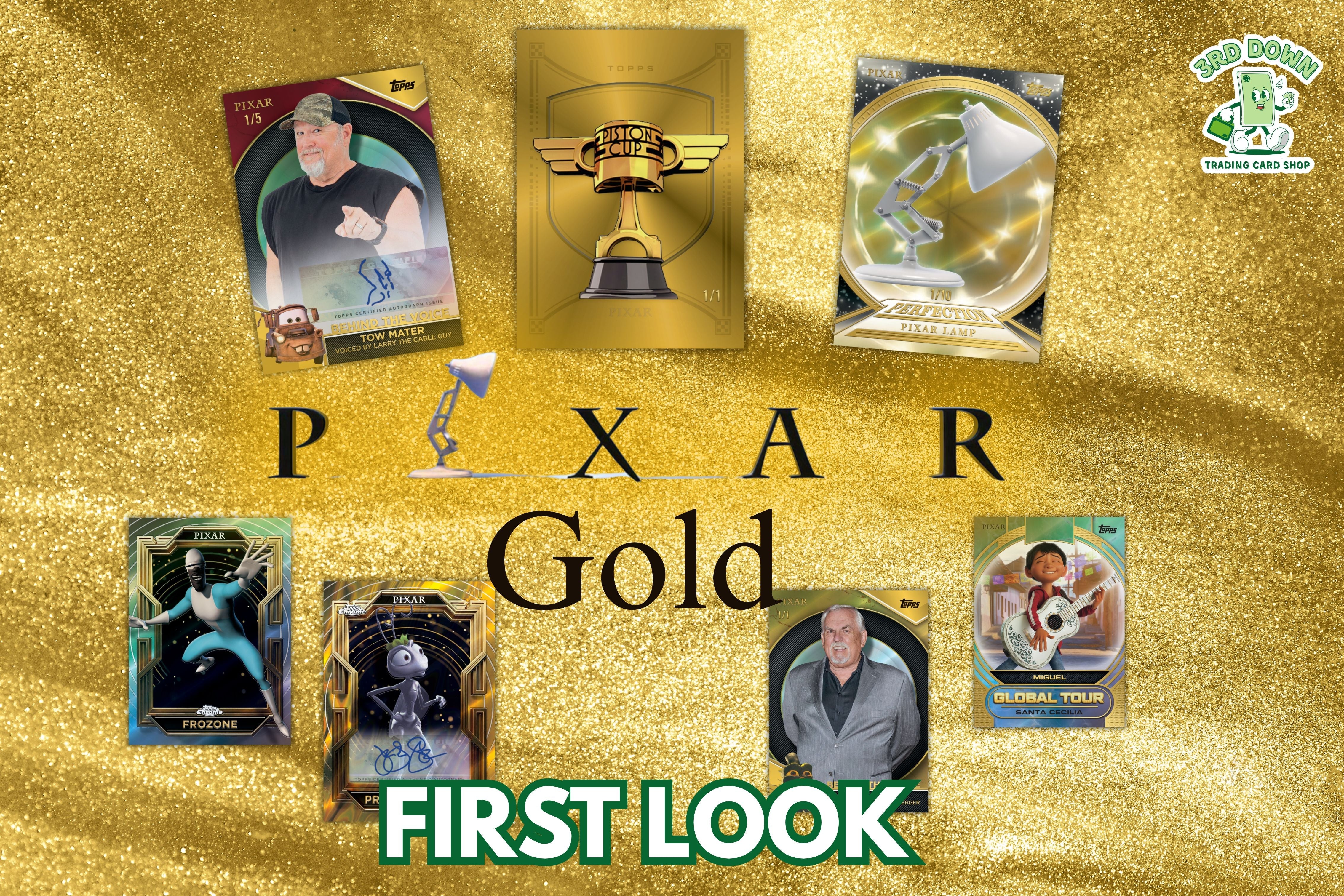✨ GOLD ALERT! ✨ Topps Announce new Disney set - Pixar Gold - Just in time for Christmas