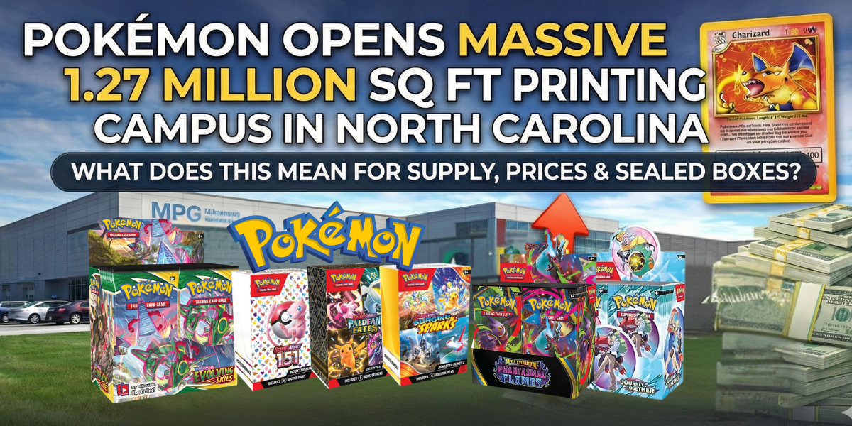 Pokémon Just Leased a Campus the Size of 22 Football Fields. Here is What It Means for Your Collection.