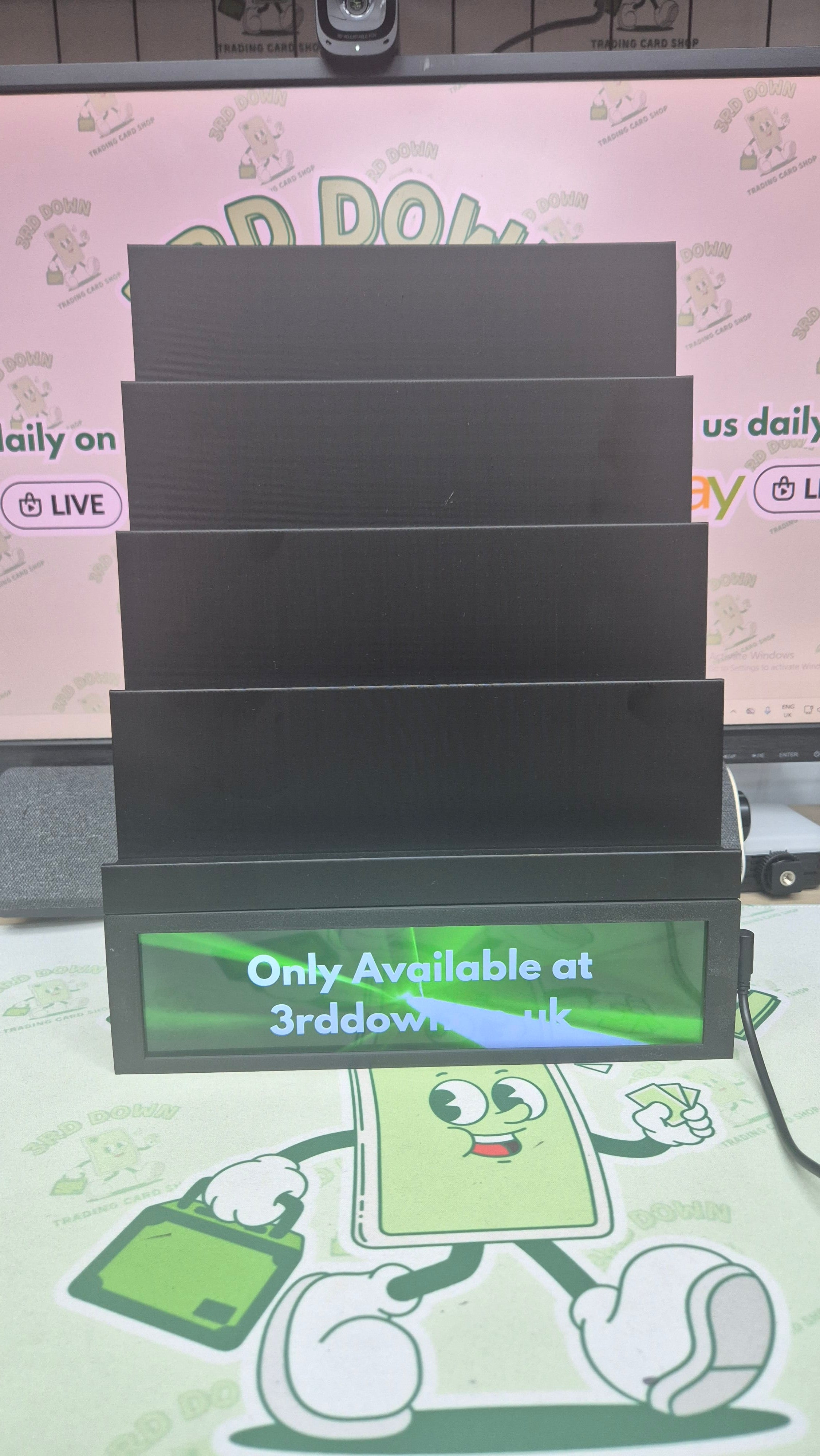 Stadium Trading Card Stand Display Stand