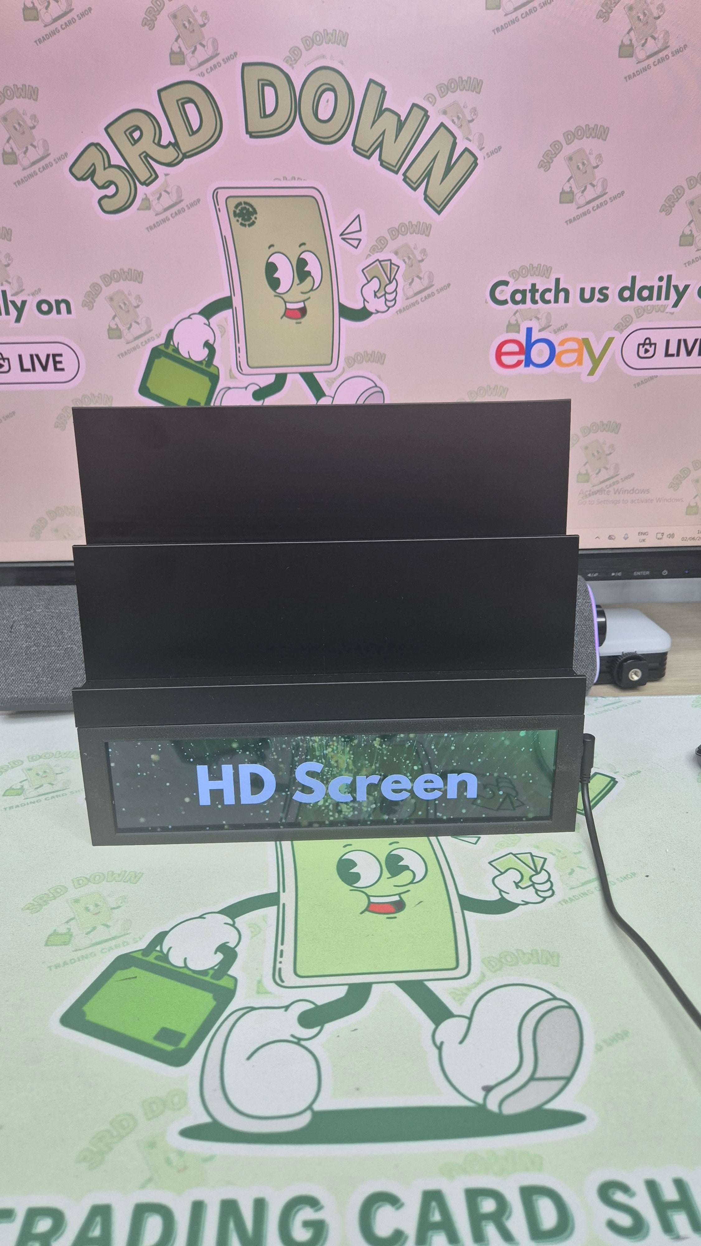 Stadium Trading Card Stand Display Stand