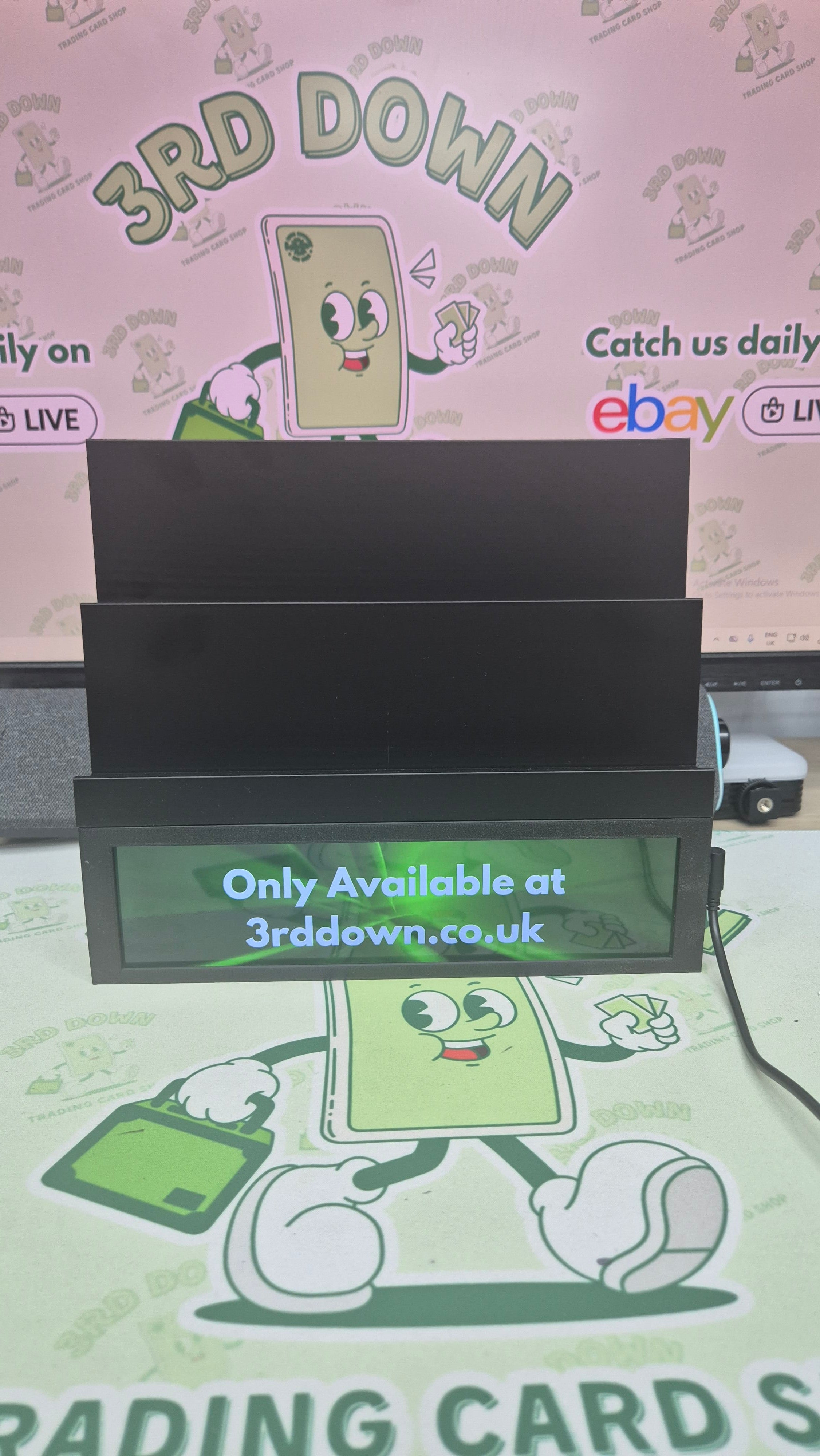 Stadium Trading Card Stand Display Stand