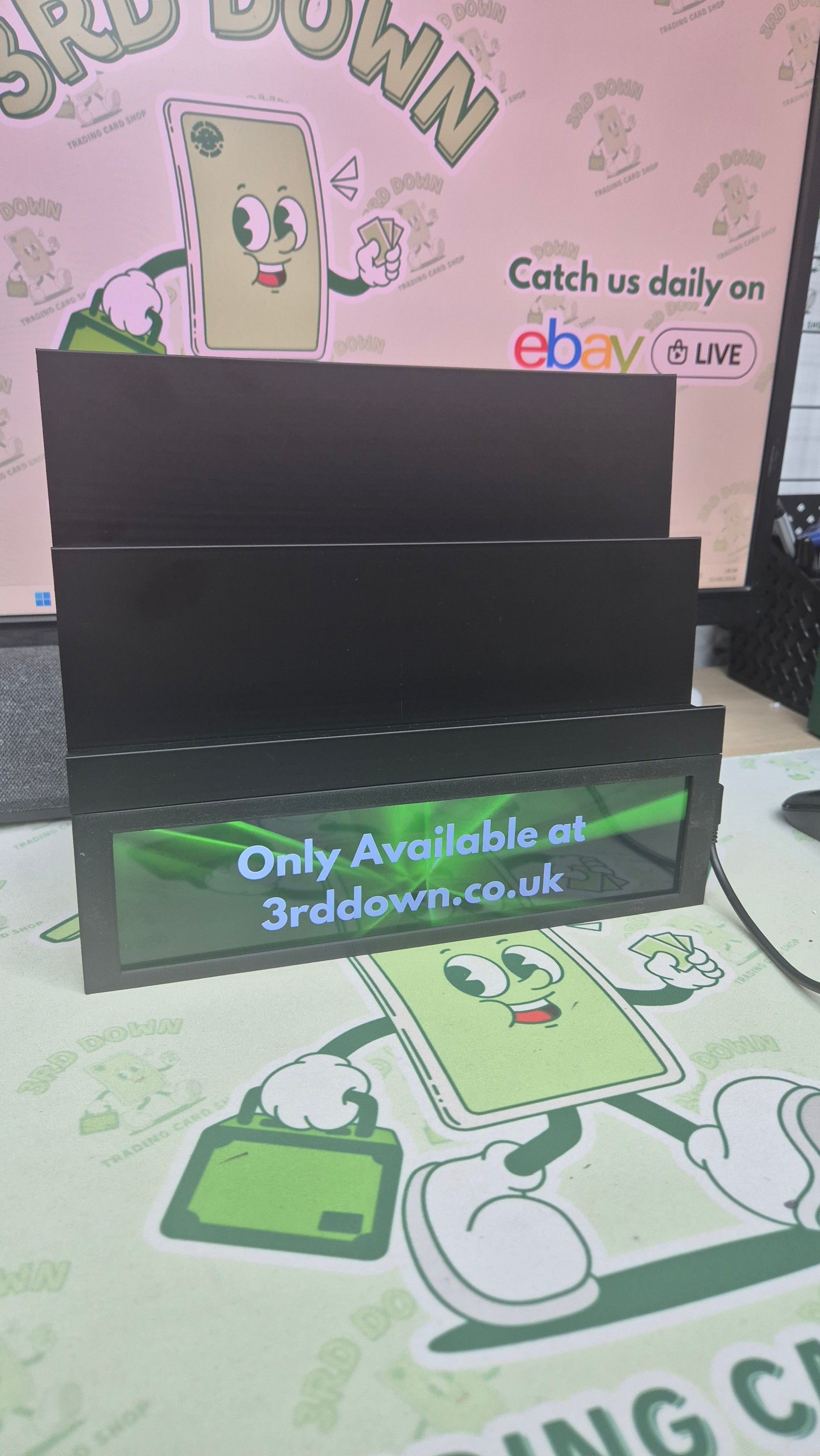 Stadium Trading Card Stand Display Stand