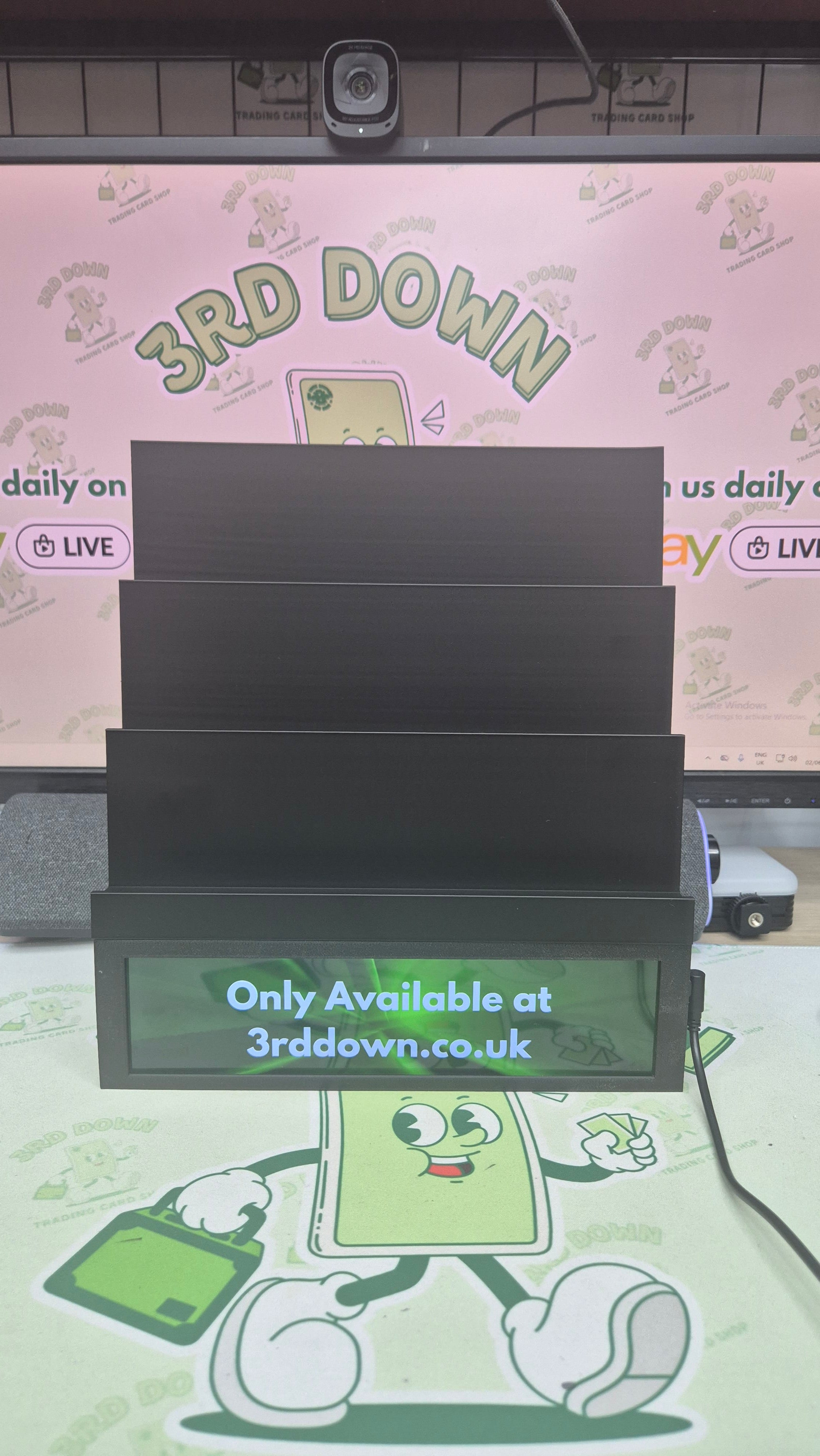 Stadium Trading Card Stand Display Stand