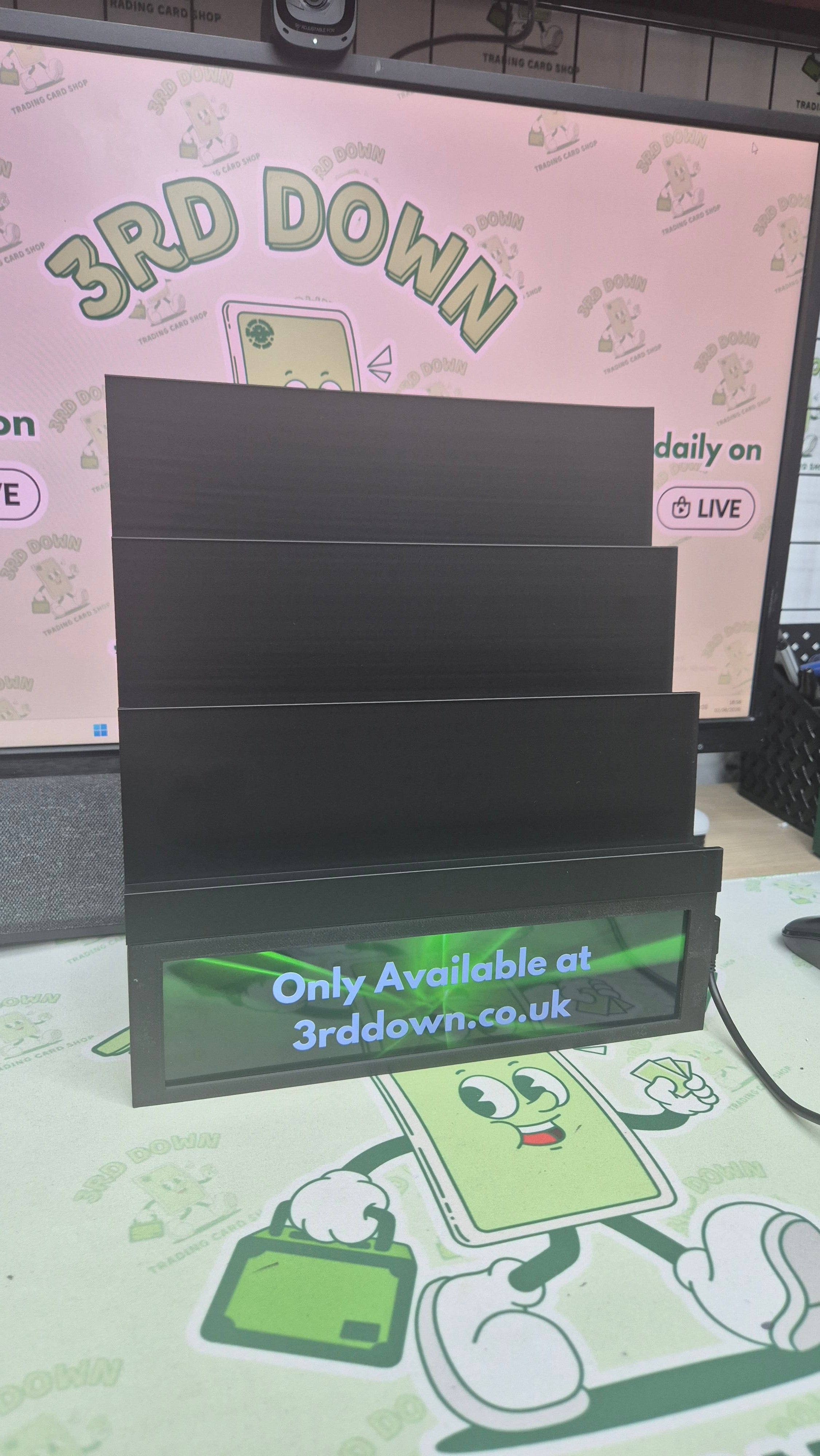 Stadium Trading Card Stand Display Stand