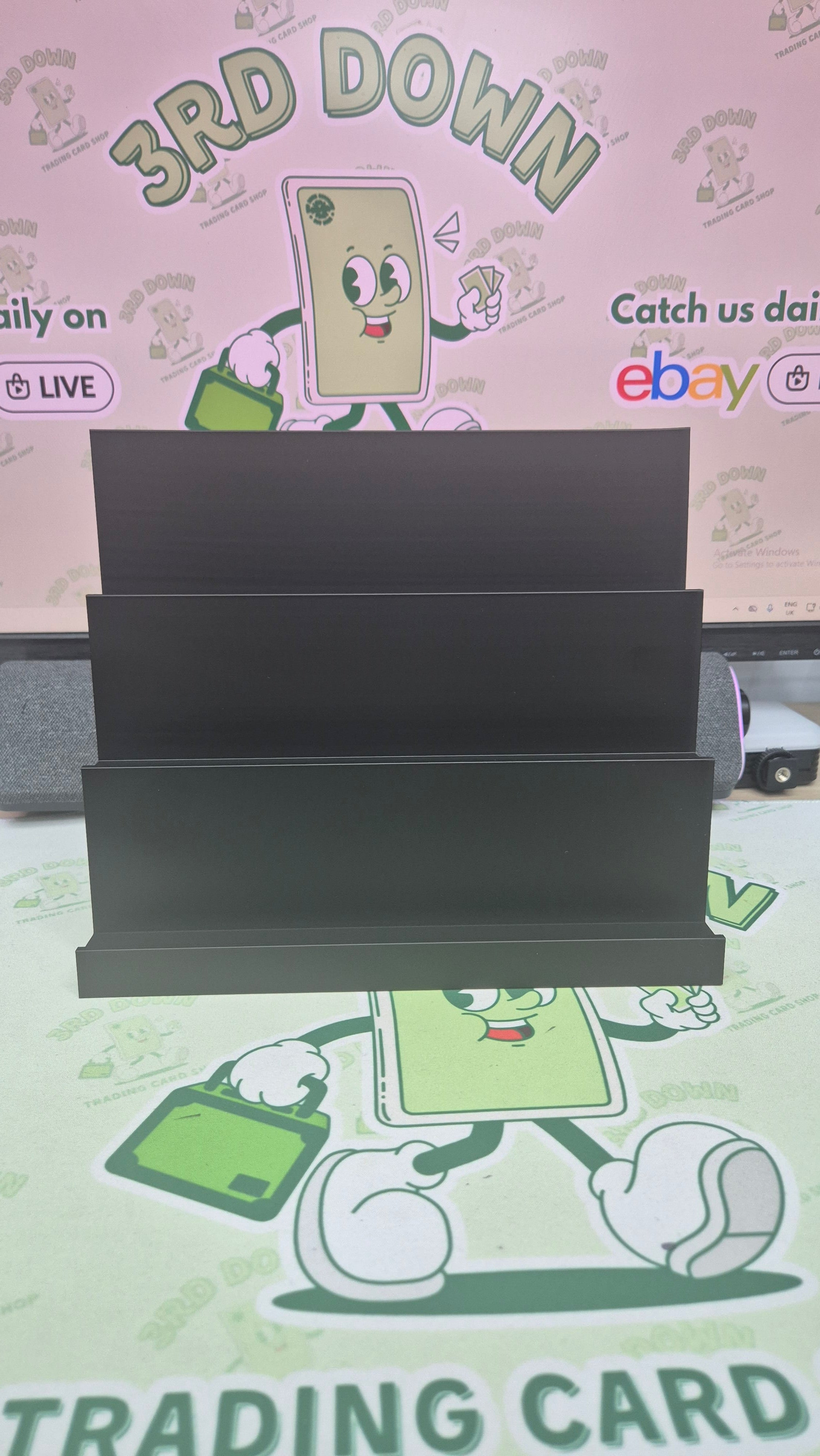 Stadium Trading Card Stand Display Stand