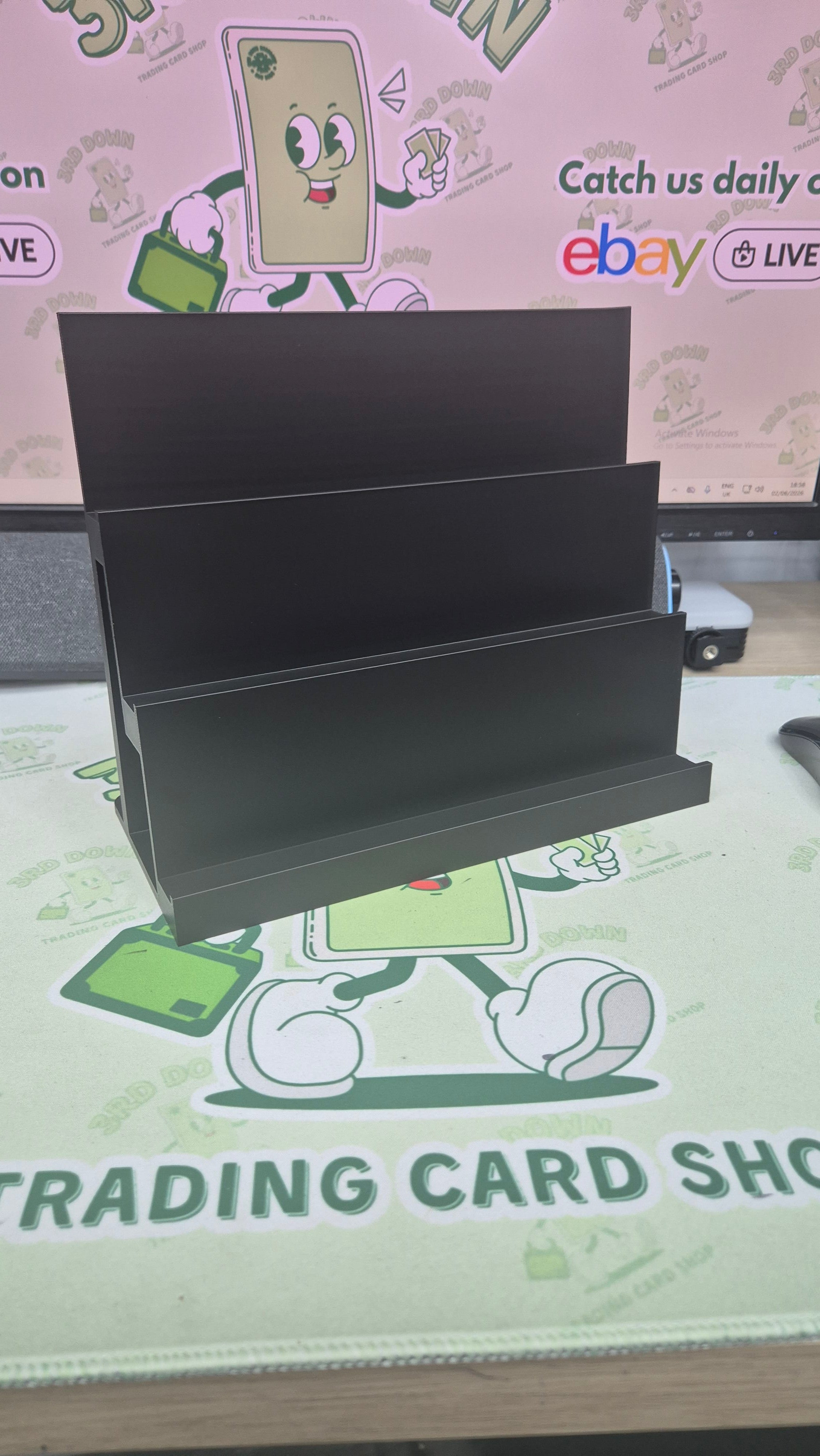 Stadium Trading Card Stand Display Stand