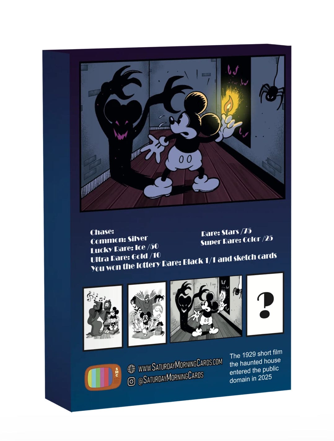 The Haunted House Mickey Mouse (Single Card) - Saturday Morning Cards UK STOCK