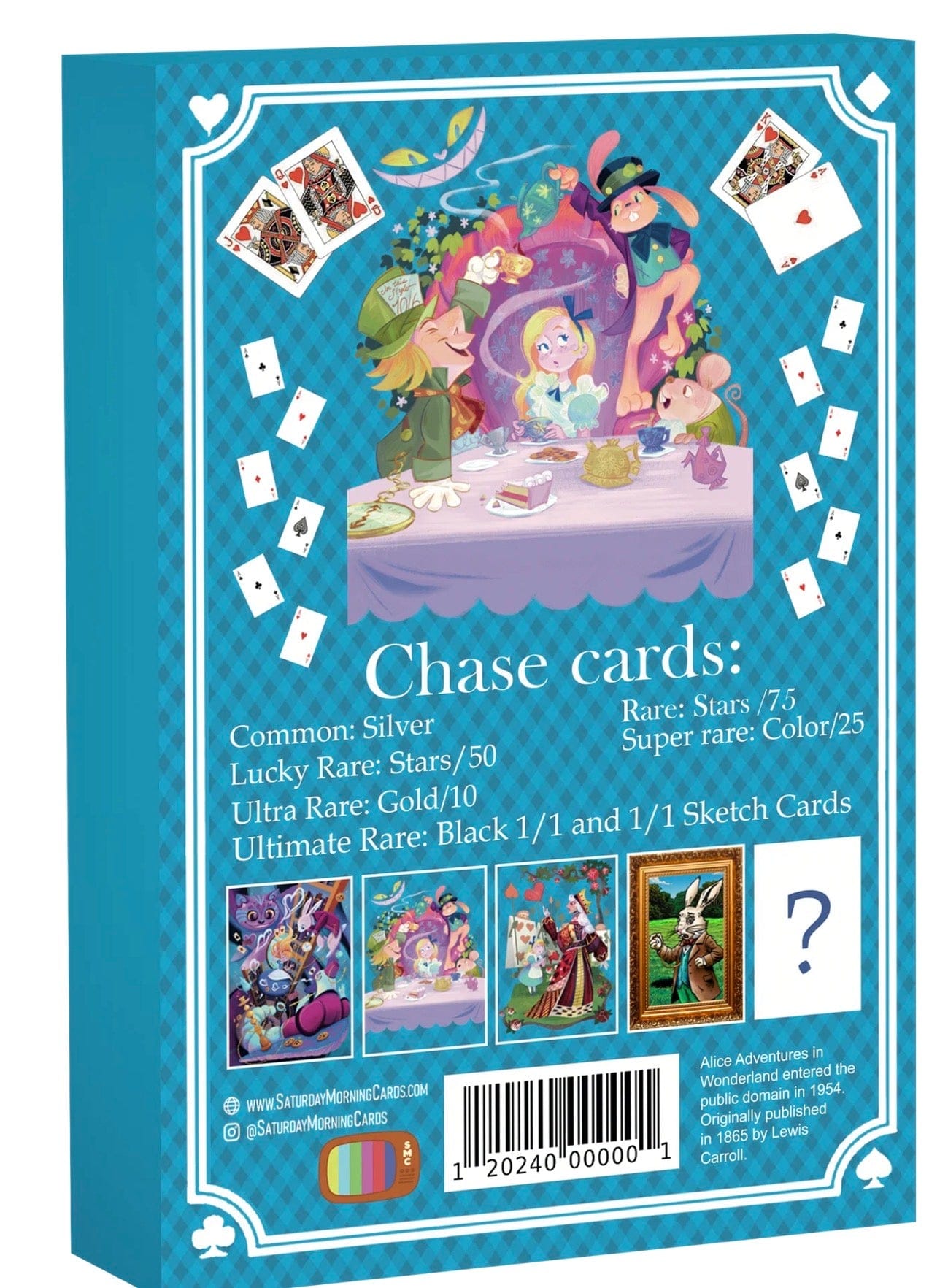 Pre order - Alice in Wonderland (Single Card) - Saturday Morning Cards UK STOCK