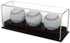 3 Ball Triple Acrylic Baseball, Cricket and Tennis Display - BCW