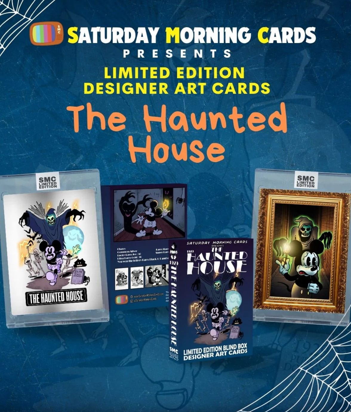 The Haunted House Mickey Mouse (Single Card) - Saturday Morning Cards UK STOCK