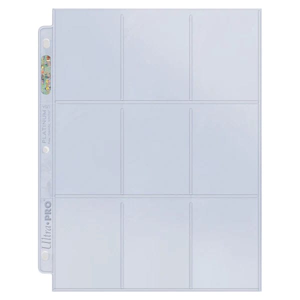 Platinum Series Pocket Page for Cards and Photos (Single Page)