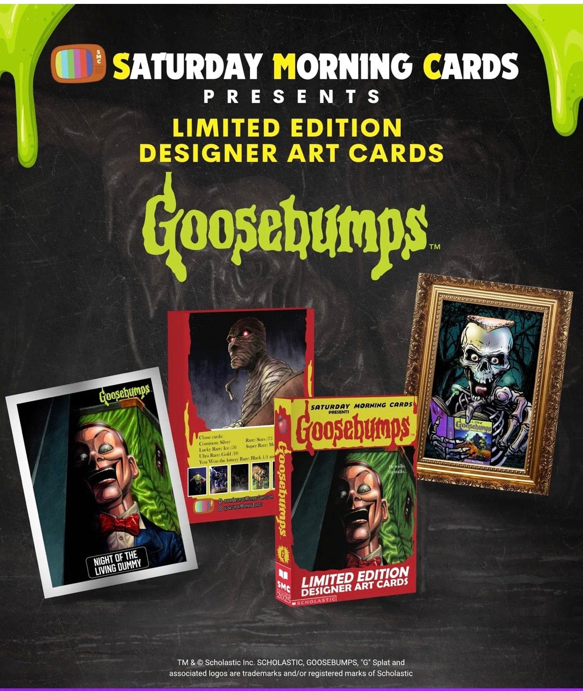 Goosebumps (Single Card) - Saturday Morning Cards UK STOCK