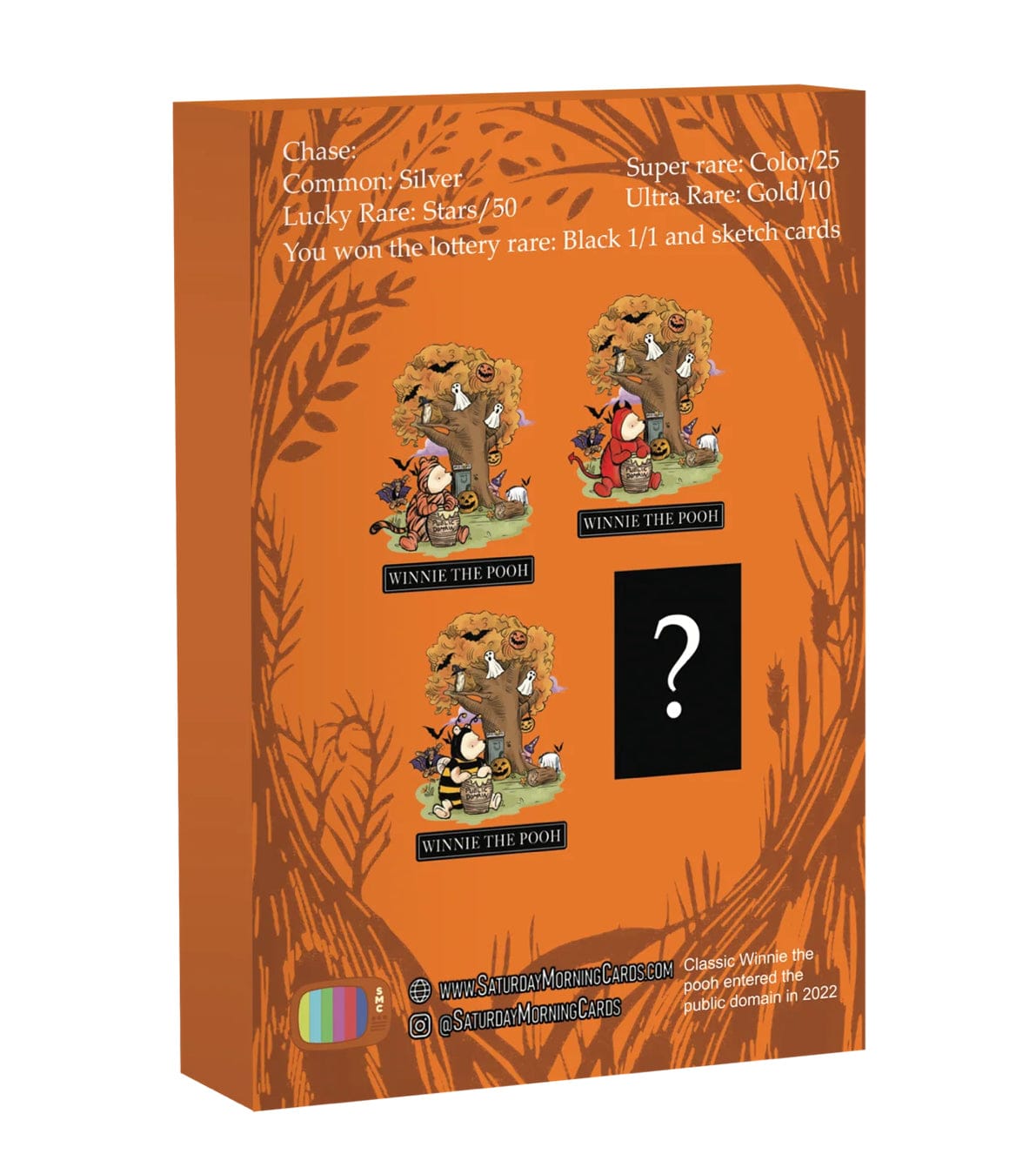 Halloween Classic Winnie the Pooh (Single Card)- Saturday Morning Cards UK STOCK