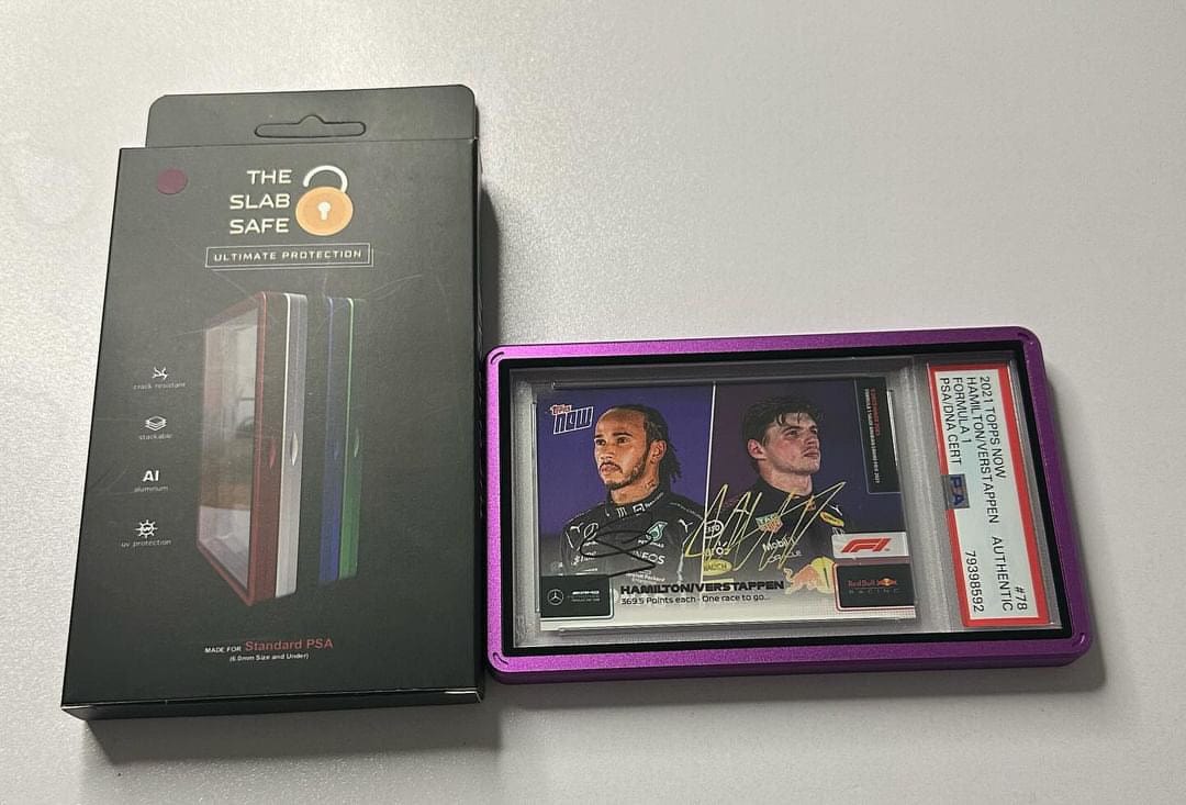 THE SLAB SAFE Standard PSA Trading Card Case