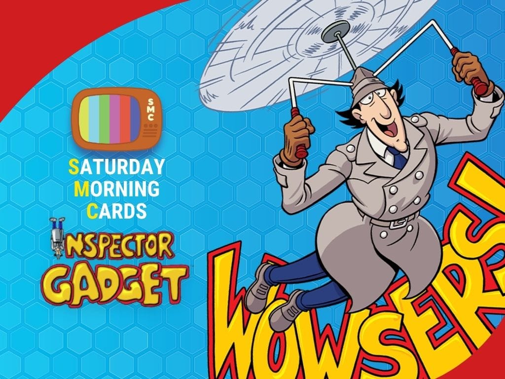 Inspector Gadget- Saturday Morning Cards UK STOCK