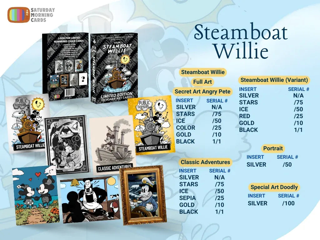 Steamboat Willie Vol 2. - Saturday Morning Cards