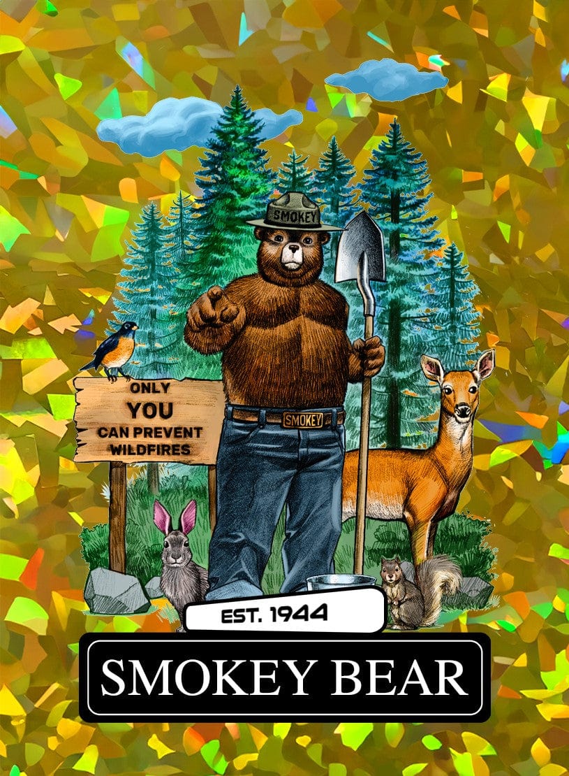 Smokey Bear - Saturday Morning Cards - UK Stock