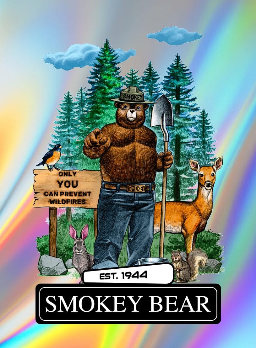 Smokey Bear - Saturday Morning Cards - UK Stock