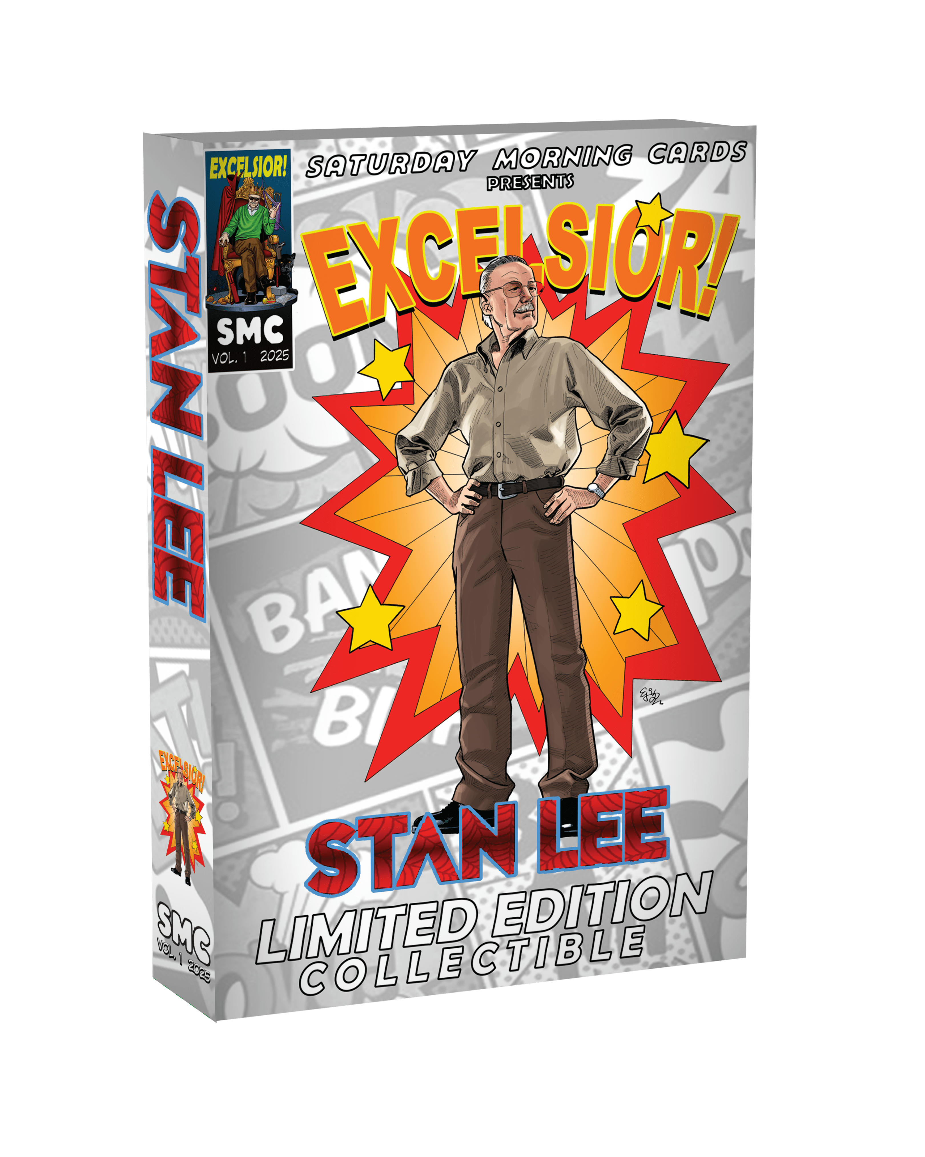 Stan Lee - Saturday Morning Cards UK STOCK