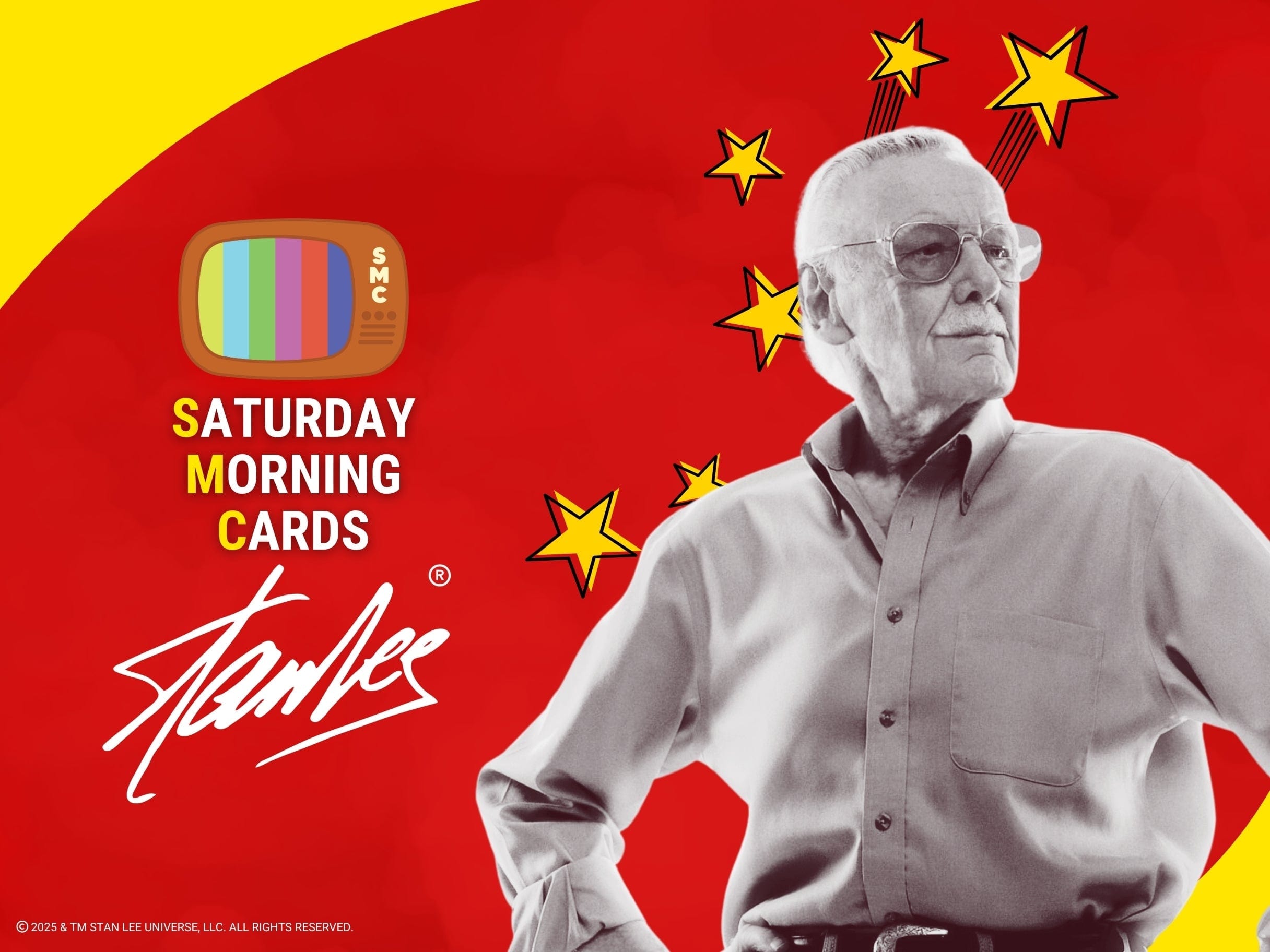 Stan Lee - Saturday Morning Cards UK STOCK