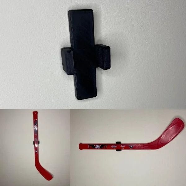 Wall Mounted Mini Ice Hockey Stick Display Stand