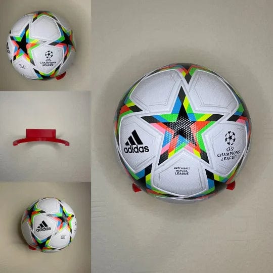 Wall Mounted Ball Display Stand for Collectible, Display or Personal Football
