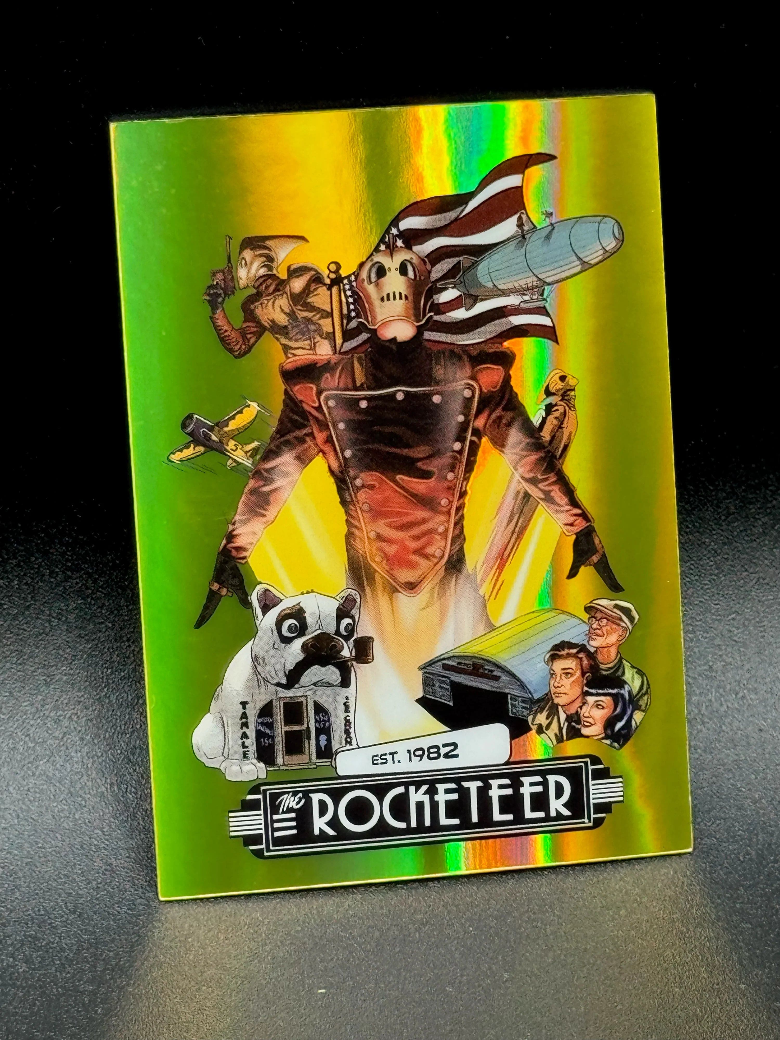 The Rocketeer - Saturday Morning Cards - UK Stock