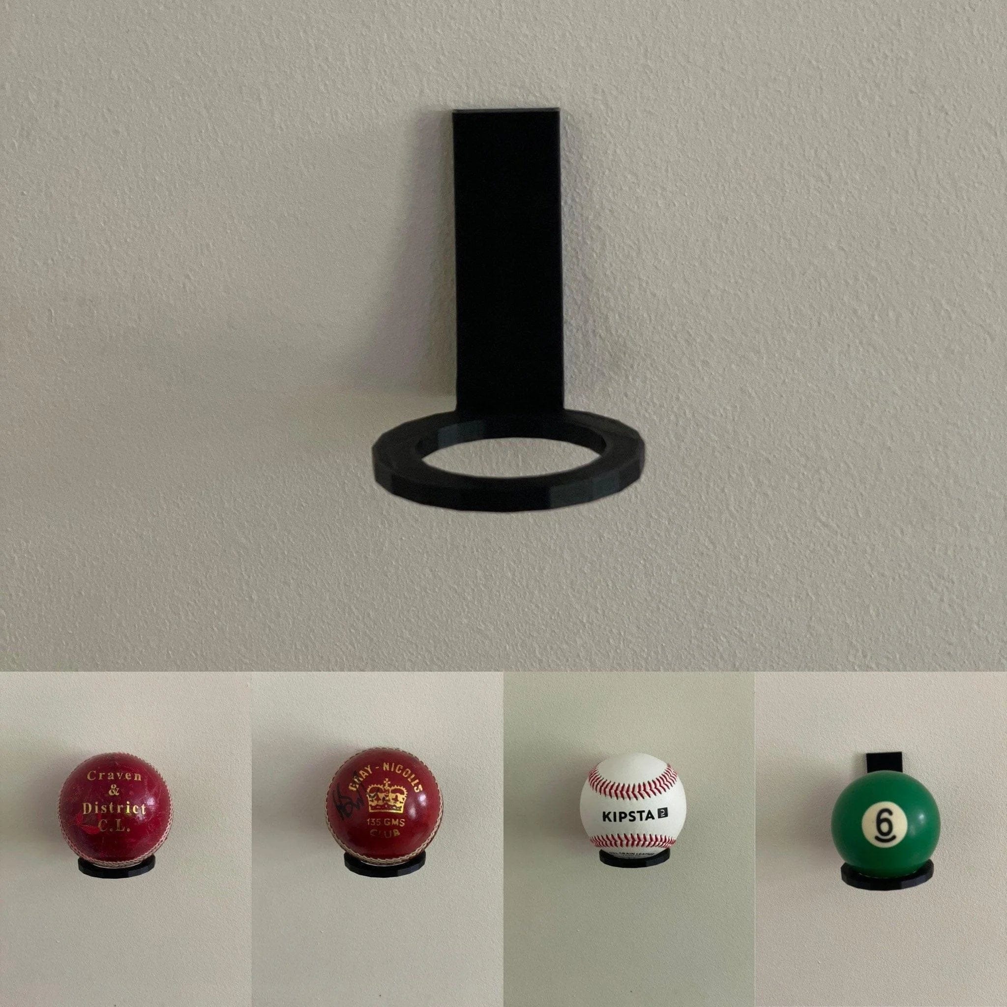 Wall Mounted Ball Display Stand