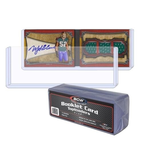 Booklet Card Toploader - Horizontal