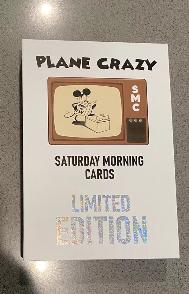 Plane Crazy - Saturday Morning Cards - UK Stock